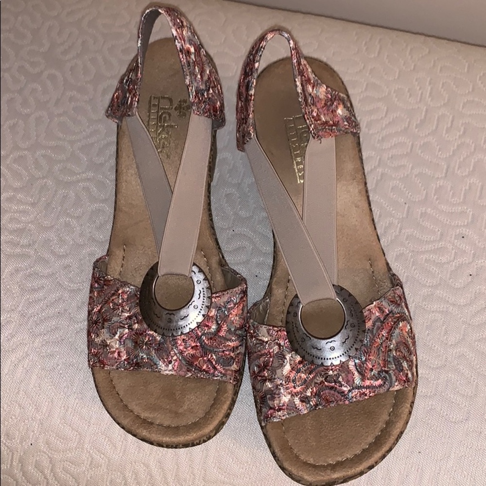 Reiker open toe sandals and walking shoe NWOT
